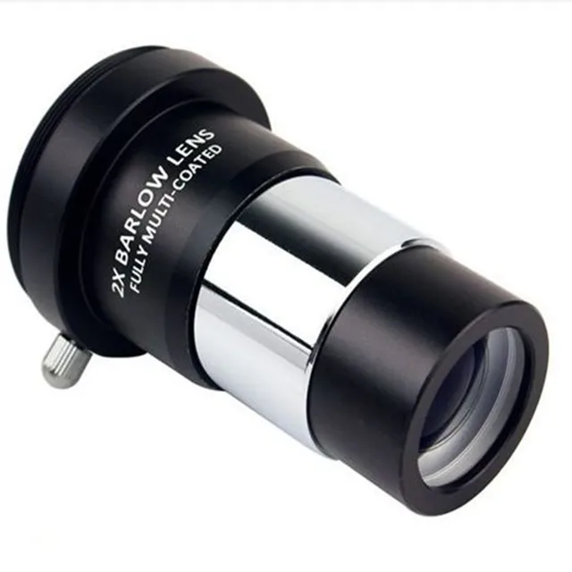 1.25inch 2x Barlow Lens Fully Multi Coated Metal Camera Connect