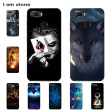 I am alone fundas de teléfono para Lenovo K5 K350t K5 Note K5 Play K5 Pro 2018 TPU suave móvil dibujo impreso para K5 2018 envío gratis