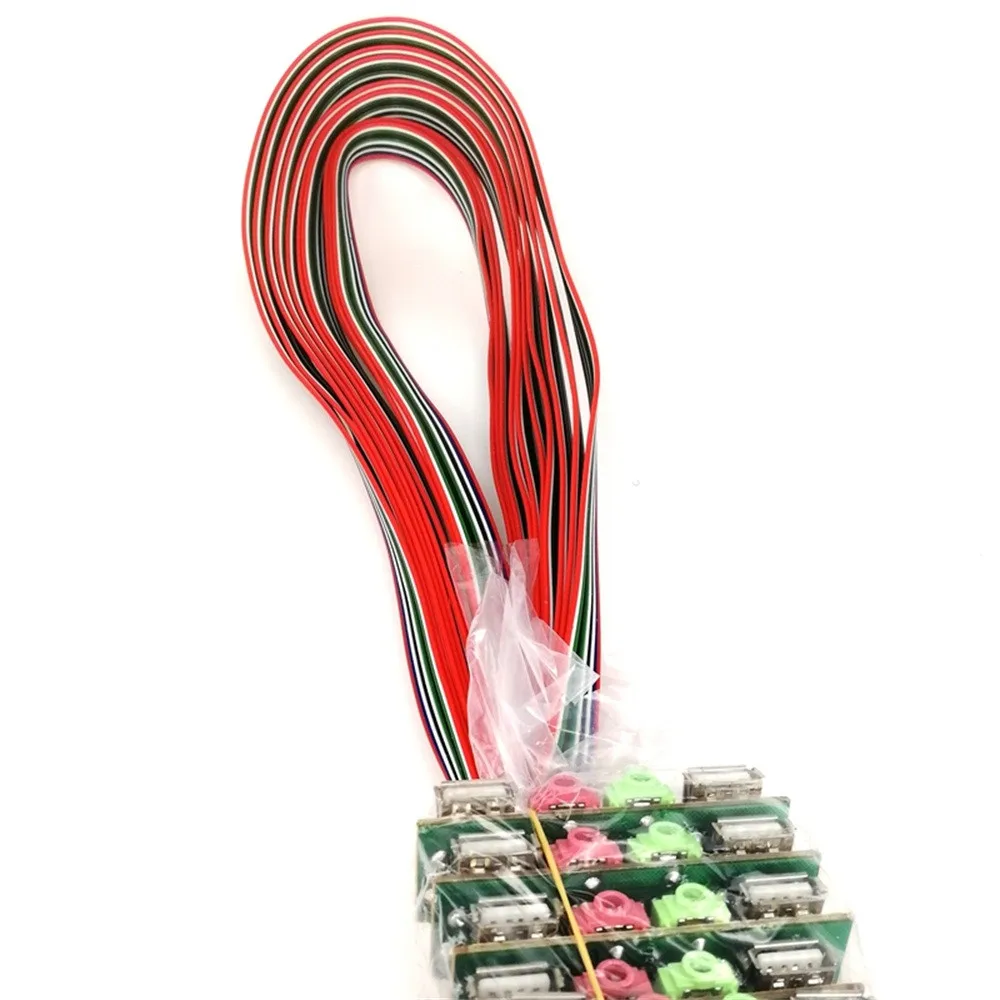 

Stylish delicate 2 USB sturdy and durable PC Computer Case 7.4CM Front Panel USB Audio Port Mic Earphone Cable #81