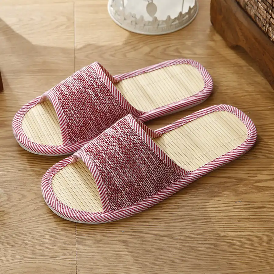 bamboo house slippers