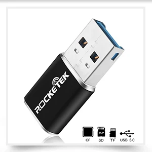 Rocketek Тип c usb 2,0 алюминий otg телефон multi card reader адаптер кардридер для micro SD/TF microsd компьютер ноутбук