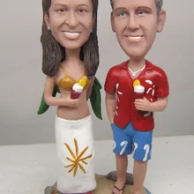 Экспресс персонализированные Кукла Пупс праздник свадебный подарок Свадебные украшения polyresin пользовательские кукла