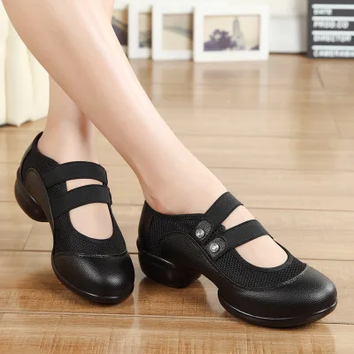 

Sports Feature Soft Outsole Breath Dance Shoes Modern Dance Sneakers For Woman Practice Shoes Jazz Shoes Dropshipping