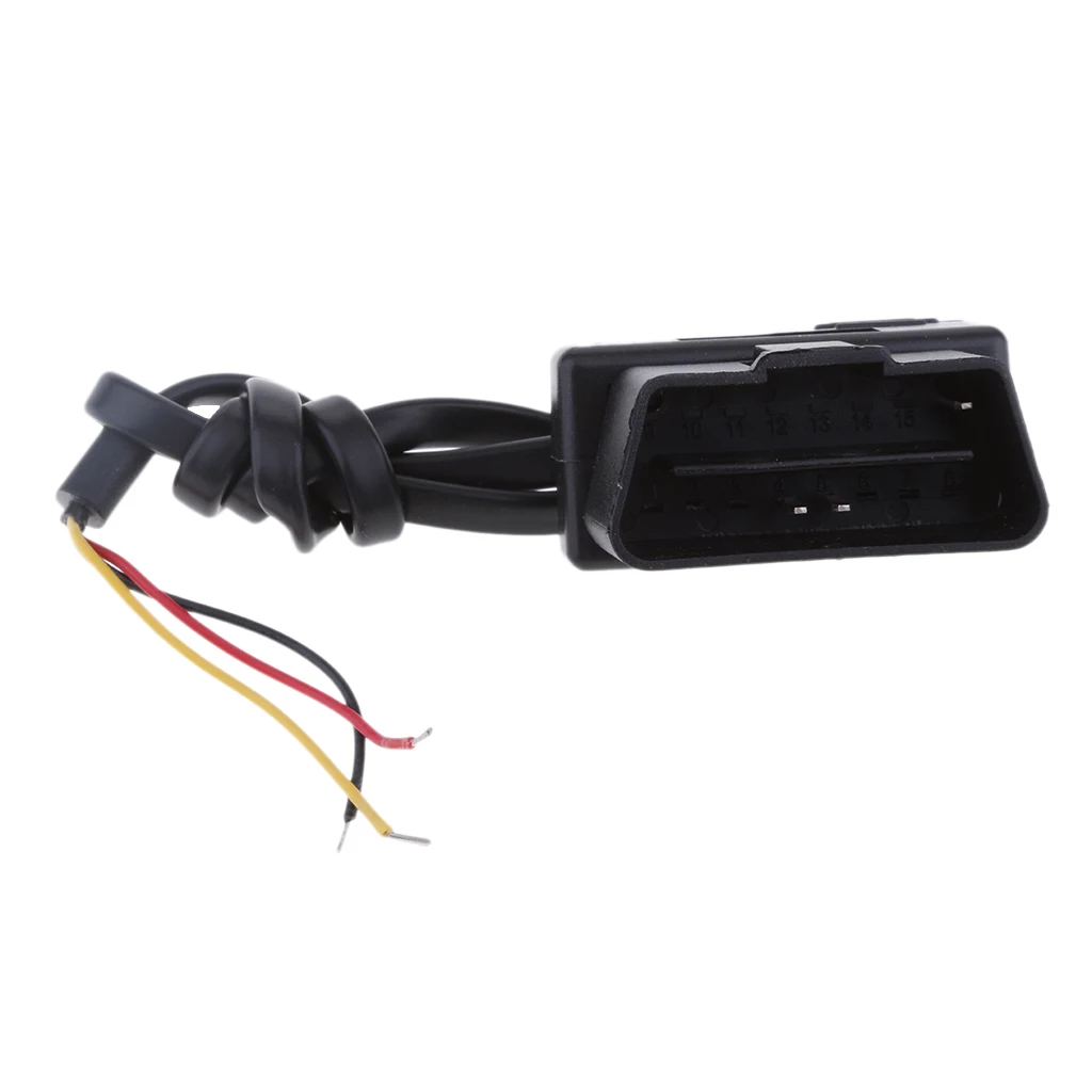 12/24V To 5V Car Dash Cam Hardwire Adapters Step Down Cables DVR OBD Buck Line 0.4Meter Portable