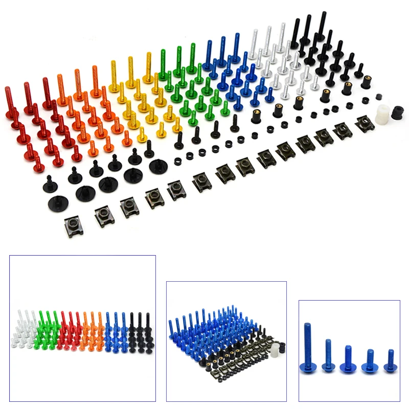 

Motorcycle Scooters Fairing Body Work Bolts Nuts Spire Speed Fastener Clips Screw for suzuki gsxr600 gsxr750 2004 2005 gsx-r600