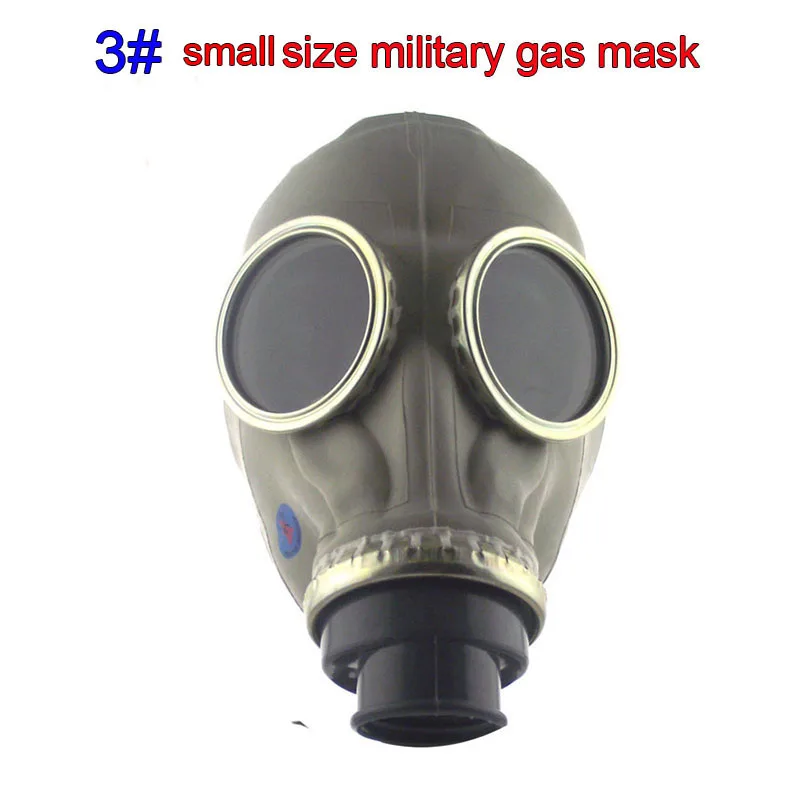 All rubber respirator gas mask classic style Military Edition chemical gas mask Various models Spray paint Toxic gas gas mask