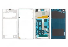 Front /back Middle Frame +front frame +back coverFor Sony Xperia z1 l39h c6903 full housing replacement free shipping