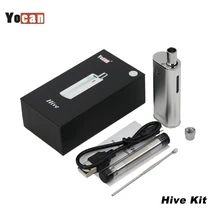 Yocan Hive 12 Вт все-в-одном электронная сигарета, стартовый комплект Ручка 650 мАч батарея с восковой распылитель электронная сигарета 2 в 1 коробка Mod Vape Kit