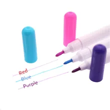 24 шт. 3 Цвета Дополнительно вода исчезла Ручка DIY Одежда Вышивание ручка-маркер для ткани Вышивание инструменты аксессуар