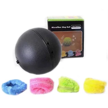 

Hot sales Plush Ball Pets Dogs Toys Automatic Vacuum Cleaner Pet Dusting Toy for Dog Cat Toys