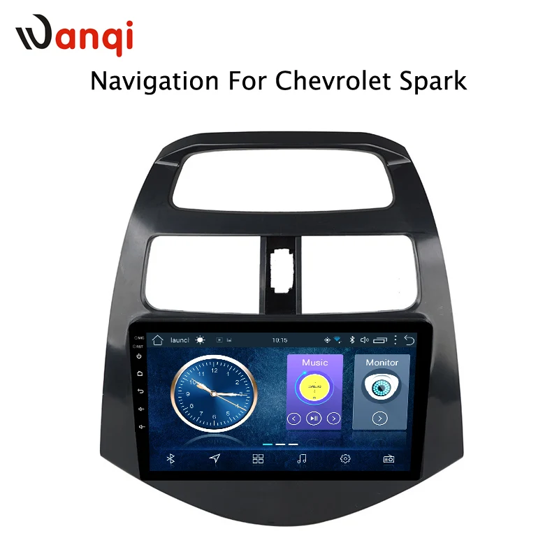 Flash Deal Free Shipping android 8.1 Car DVD GPS Navigation Player Stereo For CHEVROLET 2010 2011 2012 -2014 Spark Beat 2