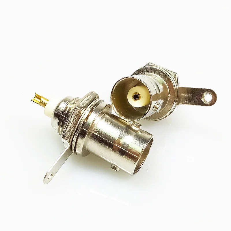 BNC Female Connectors Chassis Panel Mount Monitor Accessories CCTV Camera System DIY