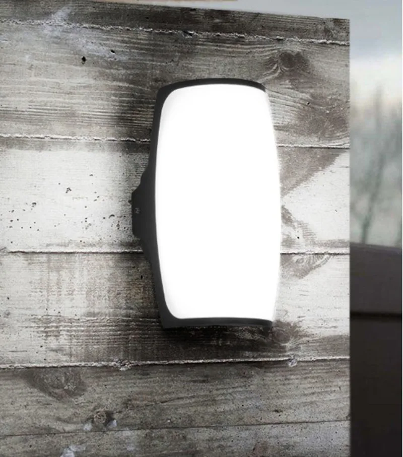 Conduziu a Luz de Parede à Prova Luzes do Alpendre Conduziu a Lâmpada Jardim ao ar Pçs ao ar Livre Dwaterproof Água Moderno Parede Radar Sensor Movimento Pátio Luz 2 Ip66 9 Luminárias de parede externas