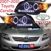 Corolla headlight 2007 2010 2011 2013 Free ship Corolla fog light 2ps set 2pcs Aozoom Ballast