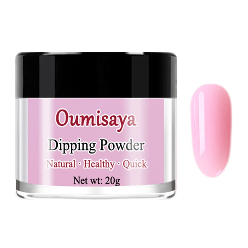 20 г/шт. Oumisaya Nail Dip порошок цвета, Dip системы первой необходимости, без запаха и здоровый(нет необходимости УФ/светодиодный светильник лампы лечения - Цвет: D004