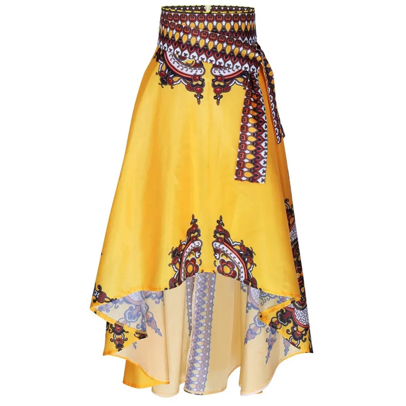  New Summer  African Women Hot Sexy Printed Dress Boho Long Dress Beach Evening Party Maxi Skirt#4M14 (7)