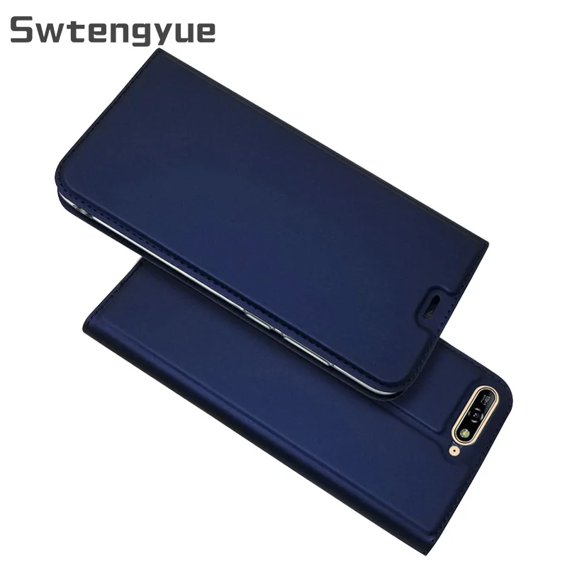 

Y6 2018 PU Leather Cases For Fundas Huawei Y6 2018 Case Luxury Filp Wallet Magnet Cover For Huawei Y6 2018 Stand Case