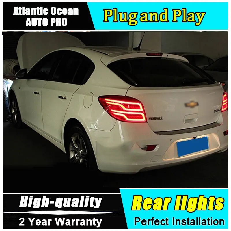 2009-2014 для chevrolet cruze светодиодные задние светильник s CRUZE хэтчбек сзади Тюнинг