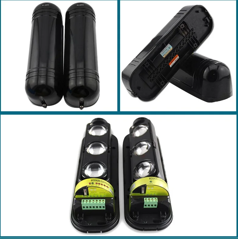 

3 Beams Photoelectric Active Infrared Infrared Fence Beam Motion Detector for Perimeter Intrusion Detection