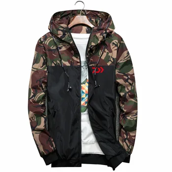 

Daiwa Fishing Clothing Quick Dry Fishing Clothes Outdoor Sport Dawa Fishing Shirts Mens Breathable Camouflage Fishing Jackets