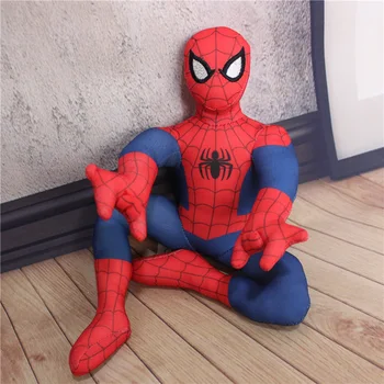

1pcs New Arrival The Avengers Spider man Stuffed Plush Toys Spiderman soft Gift For Children