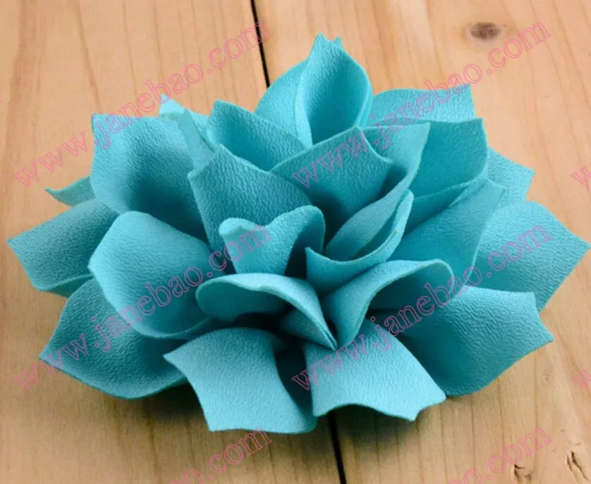 150 шт. 3''fabric лотоса заколка-цветок, Шелковый цветок лотоса Луки Hairbow Детские аксессуары для волос