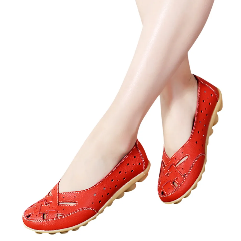 

Women's Shoes Flats Sandals Leather Ankle Comfort and leisur Casual Slipper Soft Shoes