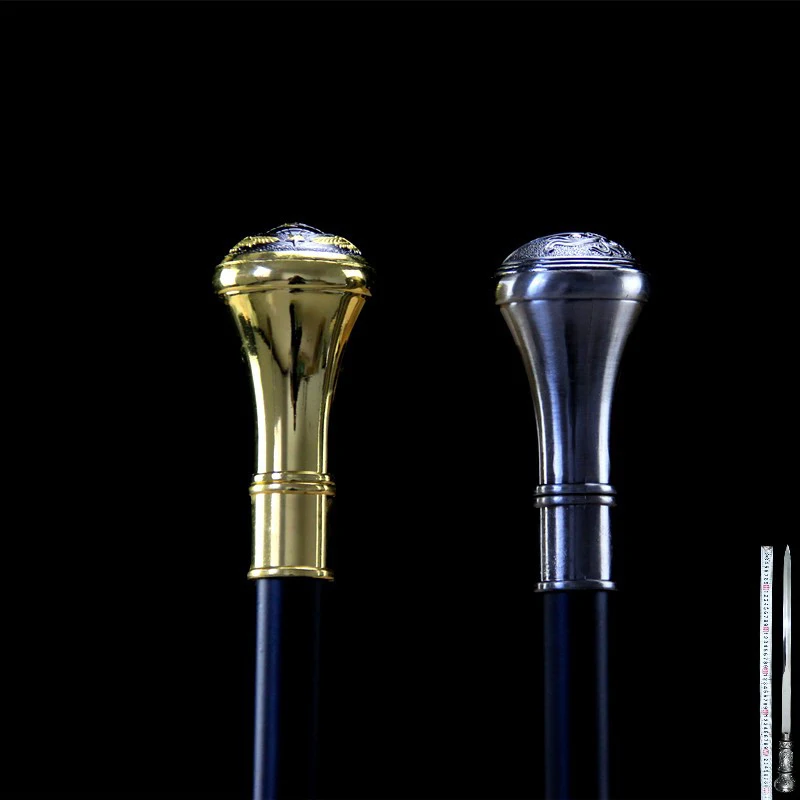 

Stainless Steel Walking Stick Sword Cane Sword Outdoor Climbing Sword Movie Collection Shooting Props Not sharp 90cm