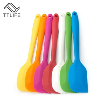 

Silicone Scraper Cake Baking Tool food grade Non Stick butter spatula cooking silicone shovel bakery tools Kitchen Gadgets