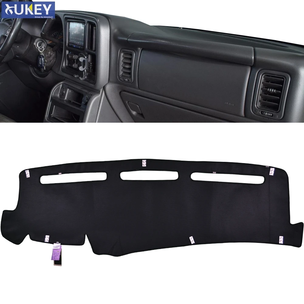 

Xukey Dash Mat Dashmat Dashboard Cover Sun Shade Dash Board Cover Carpet For Chevrolet Tahoe Suburban Avalanche 2001 - 2006
