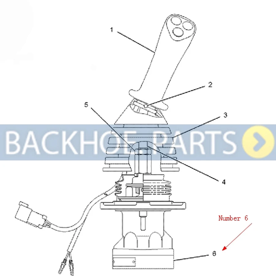 Клапан 206-3305 для Caterpillar 323DL 325D 329DL 330C 330CL 330DL 336DL 345CL