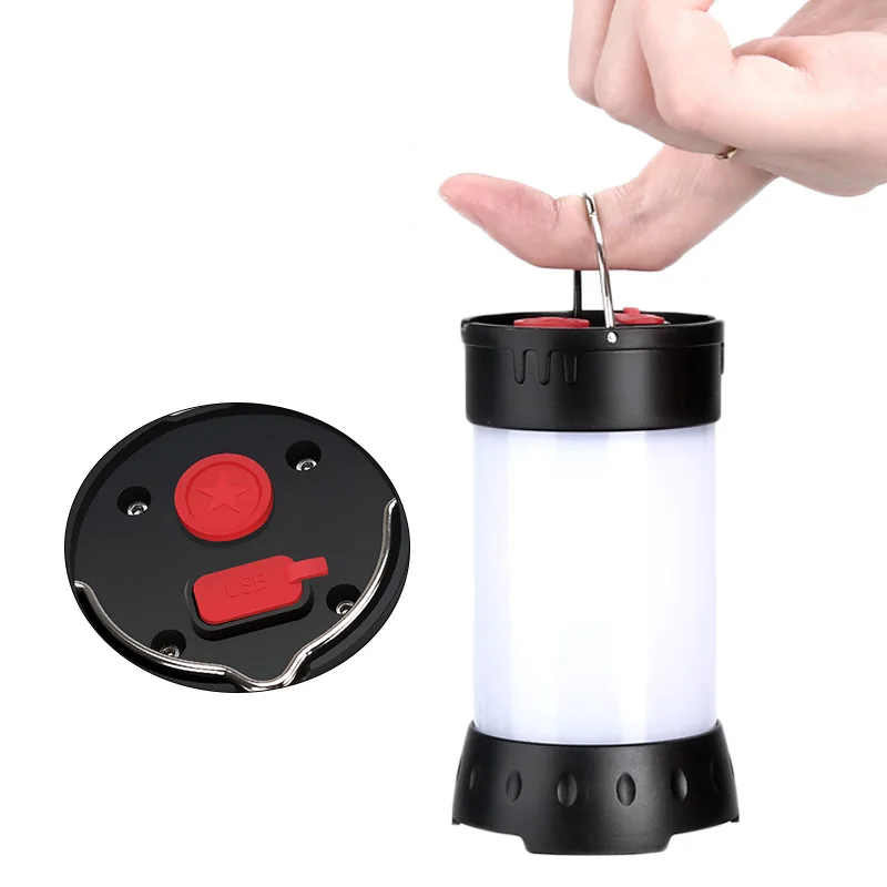 

Portable Led Lantern 5 Modes 18650 Battery Beach Tent Table Night Lights Camping Light USB Rechargeable Lamp For Hunting Travel