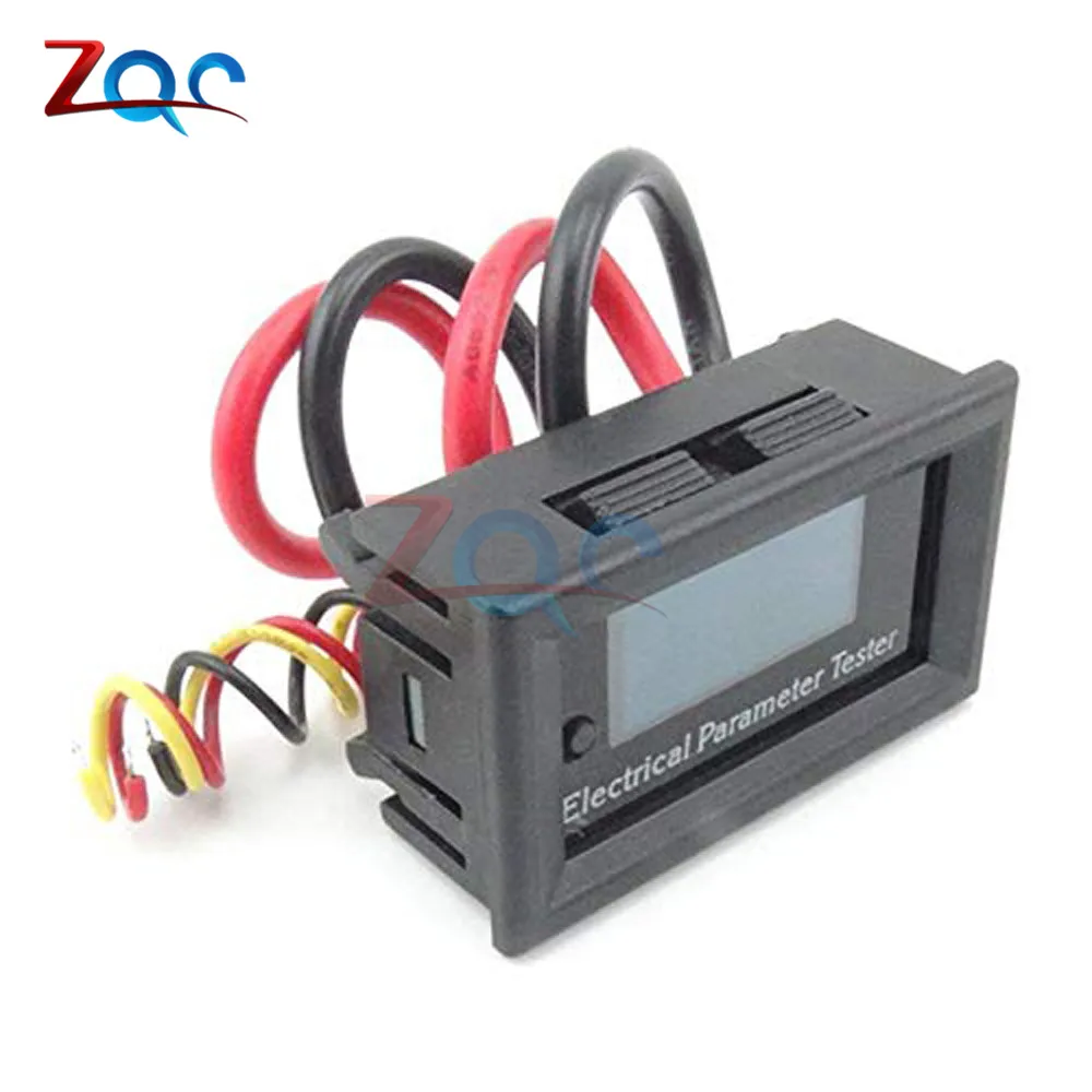 33V 10A 3A 7in1 OLED Многофункциональный тестер напряжения тока температуры Емкость