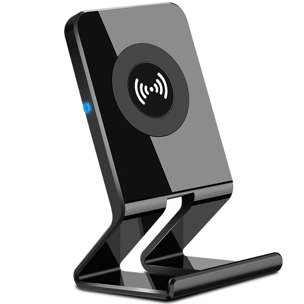 

Powstro Dual Coil Qi Wireless Charger Charger 10W for Samsung Note 8 Phone Fast Charging Pad Docking Dock Station