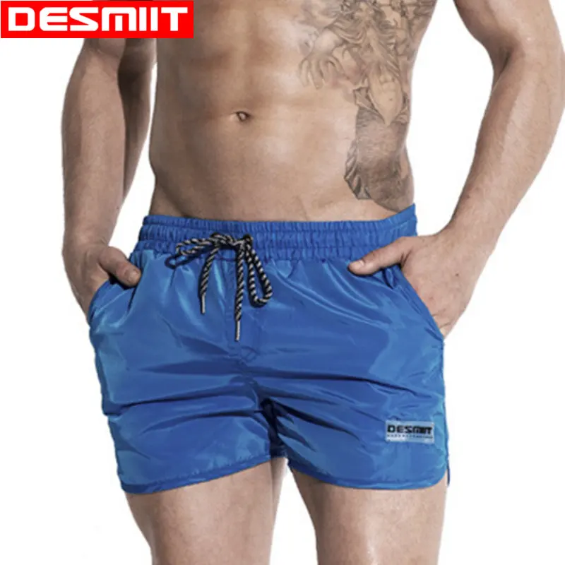 

Mens Swimwear Swim Shorts Men Swimming Trunks Light Thin 2017 Desmiit Swim Wear Quick Dry Boardshorts Swimsuit Silver White XXL