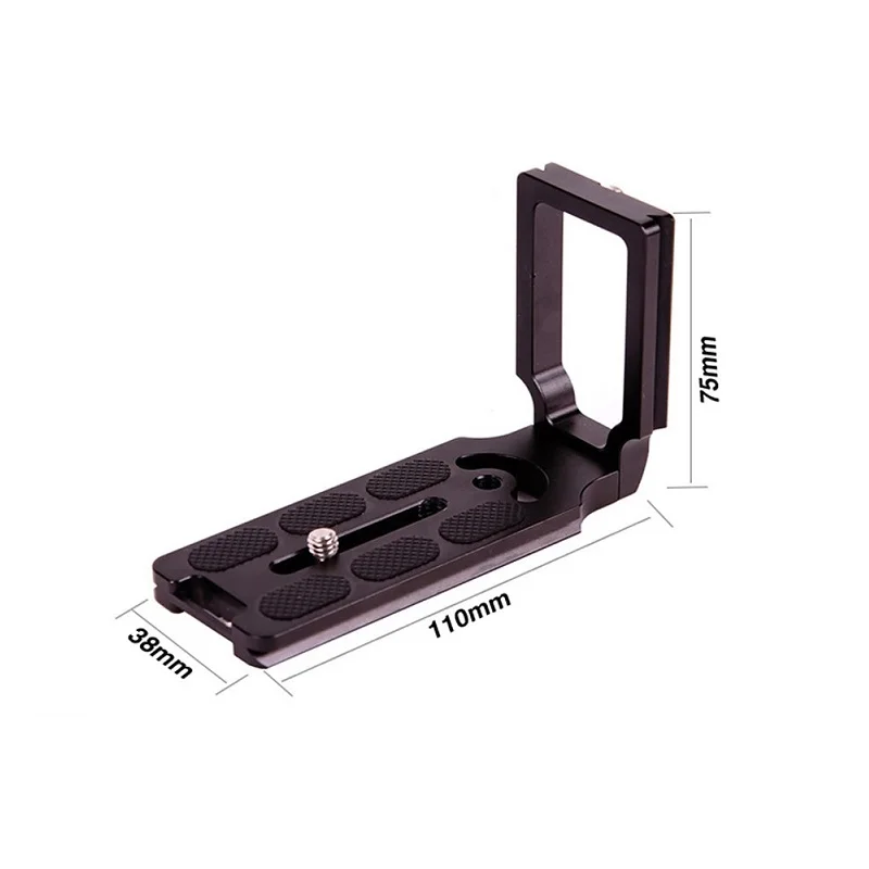 Vertical Shoot Quick Release L Plate Bracket for Canon Nikon Sony Olympus D7200 D800 D5200 1200D 700D 70D 5D DSLR Camera (5)