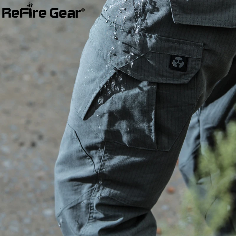 ReFire Gear M3 водонепроницаемые тактические военные штаны для мужчин спецназ