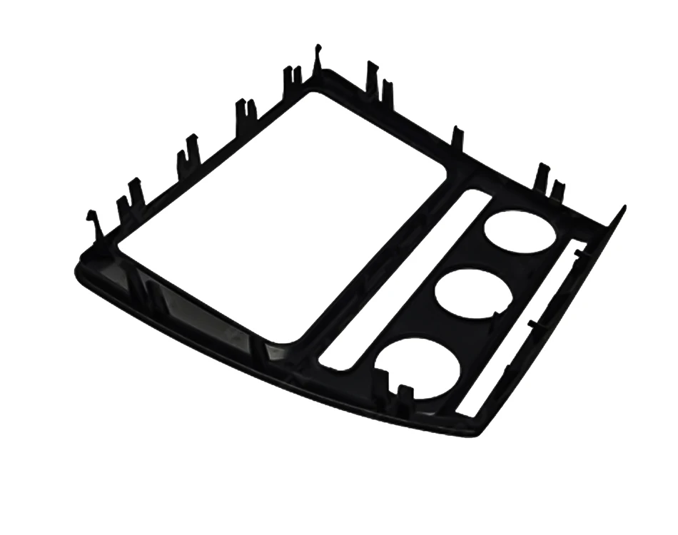 Радио панель приборная панель пластина рамка для Skoda Octavia(Automatic Aircon) 2004-2010 автомобиля стерео переоборудование рамка Переходная отделка