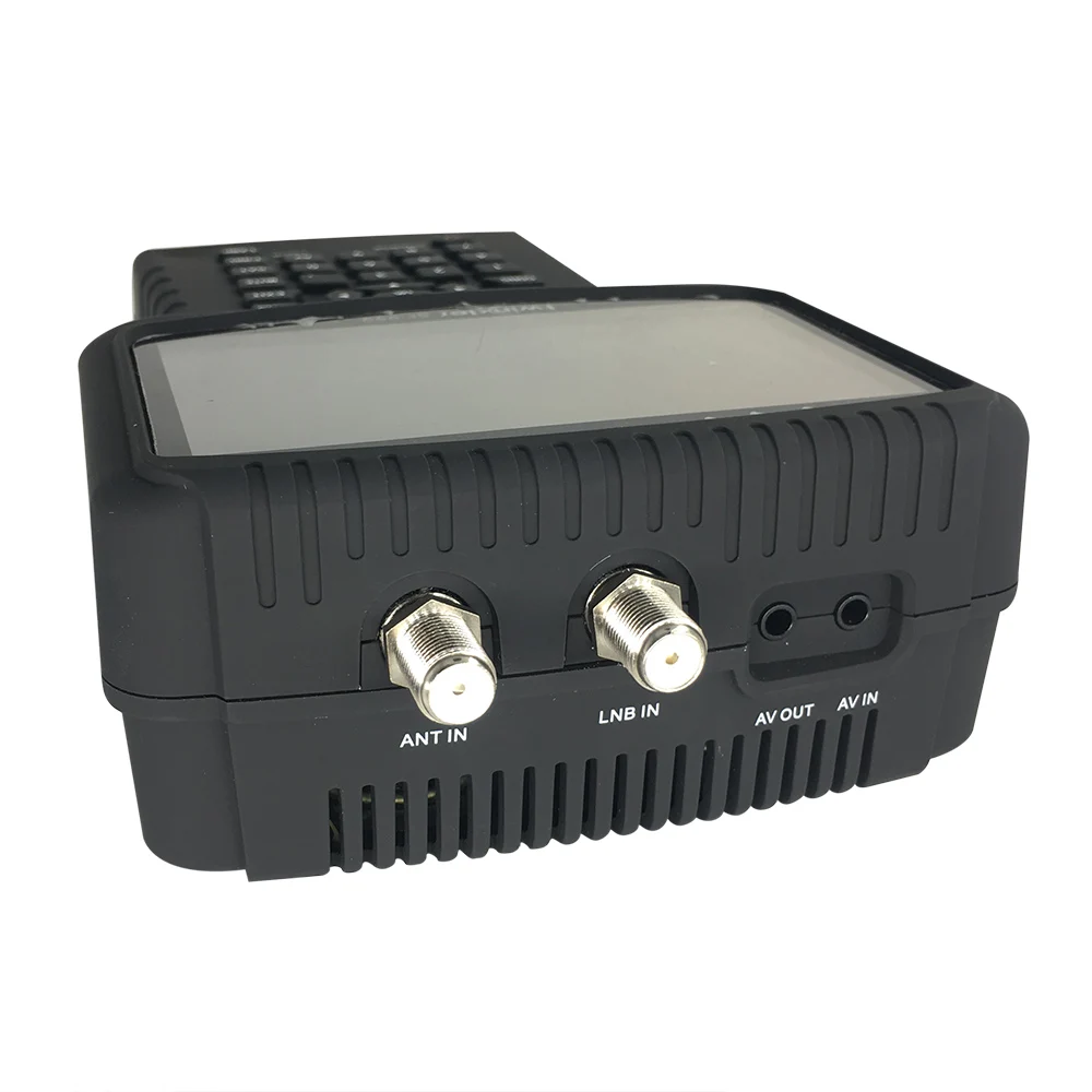 Цифровой спутниковый искатель HD DVB T2 DVBS2 C с 4 3 "дисплей Поддержка CCTV монитор в AHD