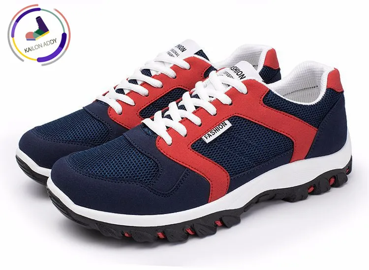 

KAILON ADDY Spring New Breathable Sports Shoes Men's Casual Travel Running Shoes Outdoor Hiking Shoes Fashion Men's Shoes