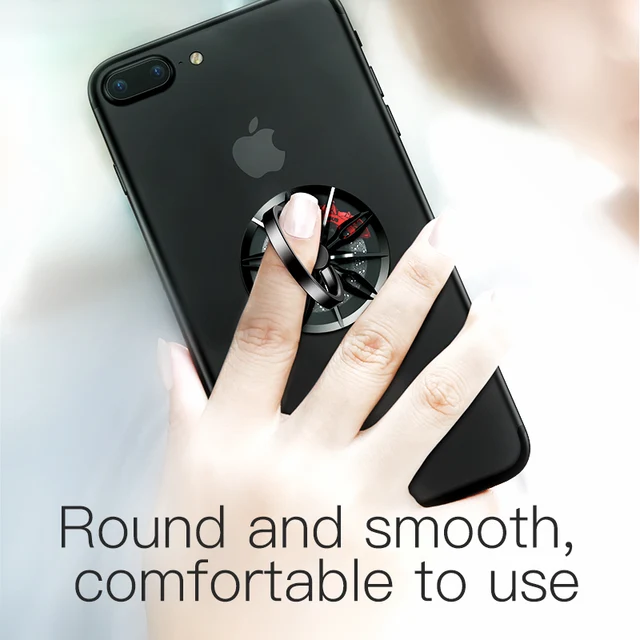 line Shop Baseus Hand Spinner Finger Ring Holder Metal Fid