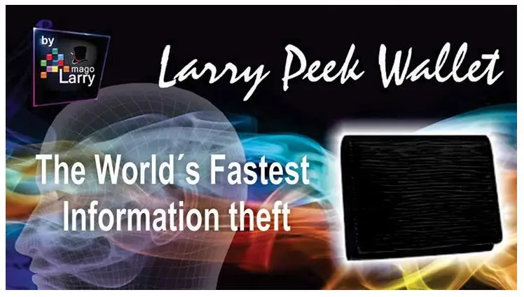 

The Larry Peek Wallet by Mago Larry magic tricks