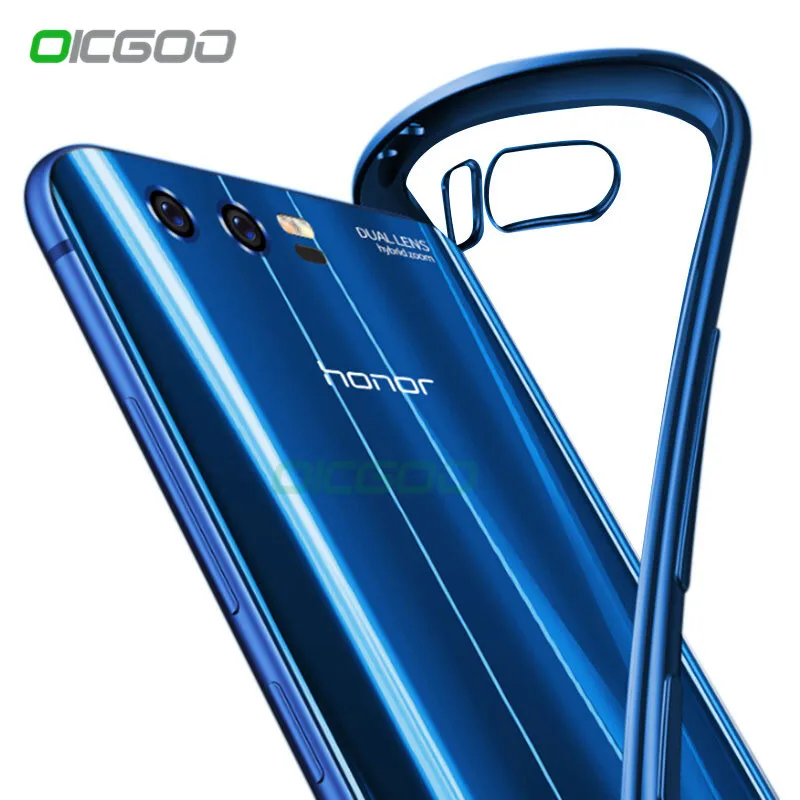 

OICGOO Luxury Plating Soft TPU Case For Huawei P20 P10 Lite P20 Pro P10 Plus Silicon Phone Cases For Honor 9 Lite 10 Case Shell