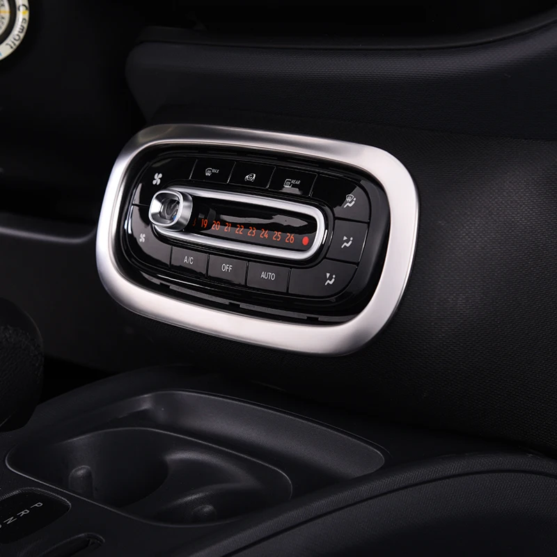 Для smart 453 forfour fortwo Автомобильная панель кондиционера украшение отделка из