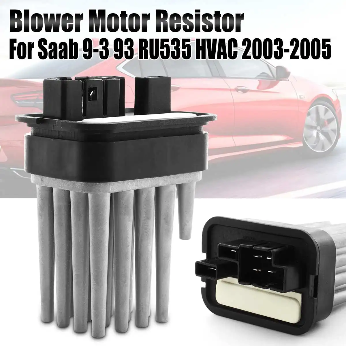 Air Conditioning Heater Fan HVAC Blower Motor Resistor SCITOO Regulator fit 2003-2007 Saab 9-3 