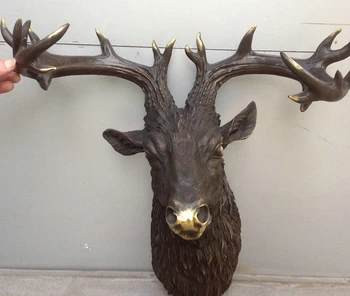 

Art Deco Sculpture Deer Ornaments Bronze Statue