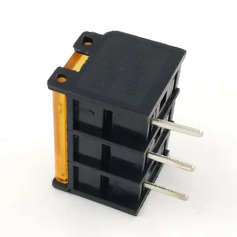 100 шт. HB 9500 3PIN крышкой барьер терминал 9 5 мм высокий ток разъемы 3P барьерные блоки