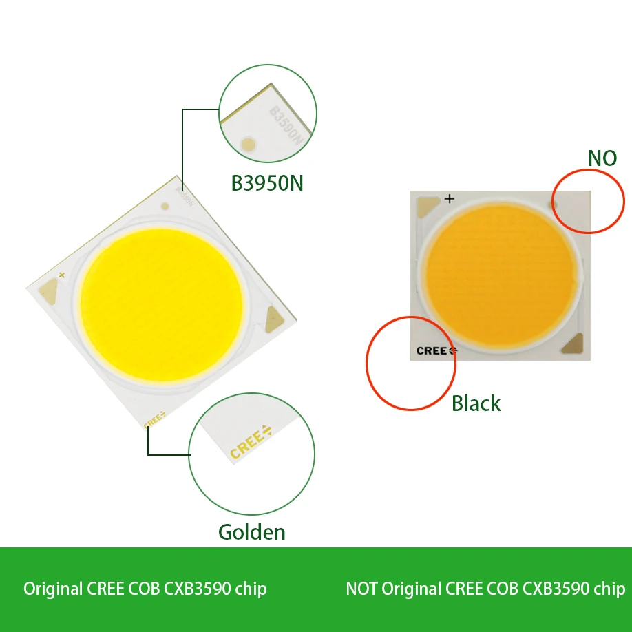 CREE COB CXB3590 светодиодный светильник для выращивания растений 3000K 3500K 5000K 80 CRI