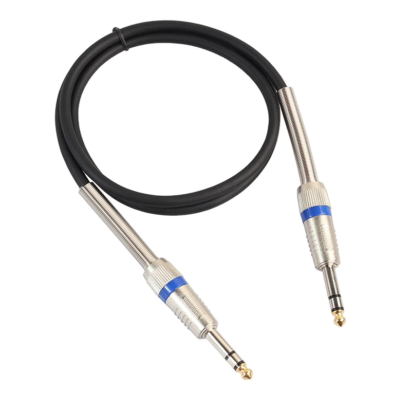 BMDT 6.35mm Audio Cable Male to Male For Electric Guitar Mixer Stereo CableGuitar Parts