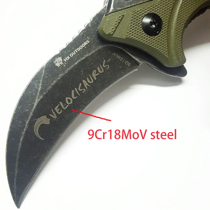 9Cr18MoV лезвие karambit складной нож для выживания cs go охотничий инструмент faca карманный нож ganzo Тактические Ножи edc инструменты для кемпинга
